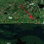 Localização do terreno a Maragojipe